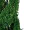 4.5ft. Pre-Lit Artificial Cedar Double Spiral Topiary Tree in Urn Style Pot, Clear Lights